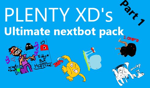 GMOD: Ultimate Nextbots Pack (111) / Review on 2D Nextbots +animated [Part  1] · Garry's mod – mods · 