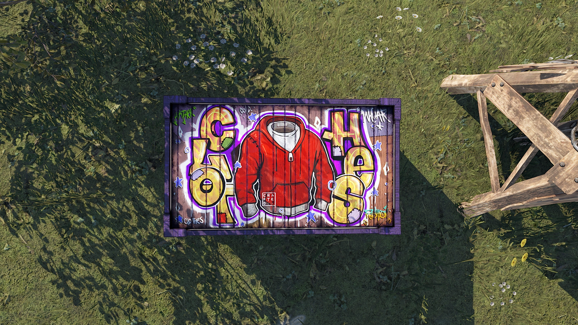 Graffiti Clothes Storage screenshot 1