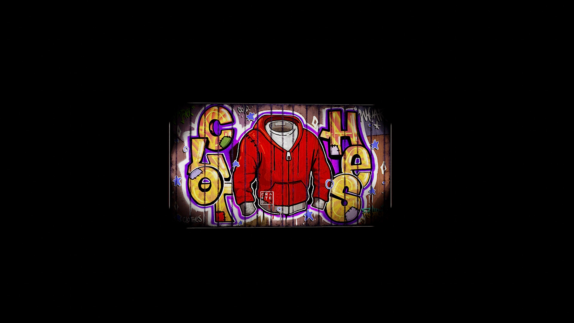 Graffiti Clothes Storage thumbnail 2