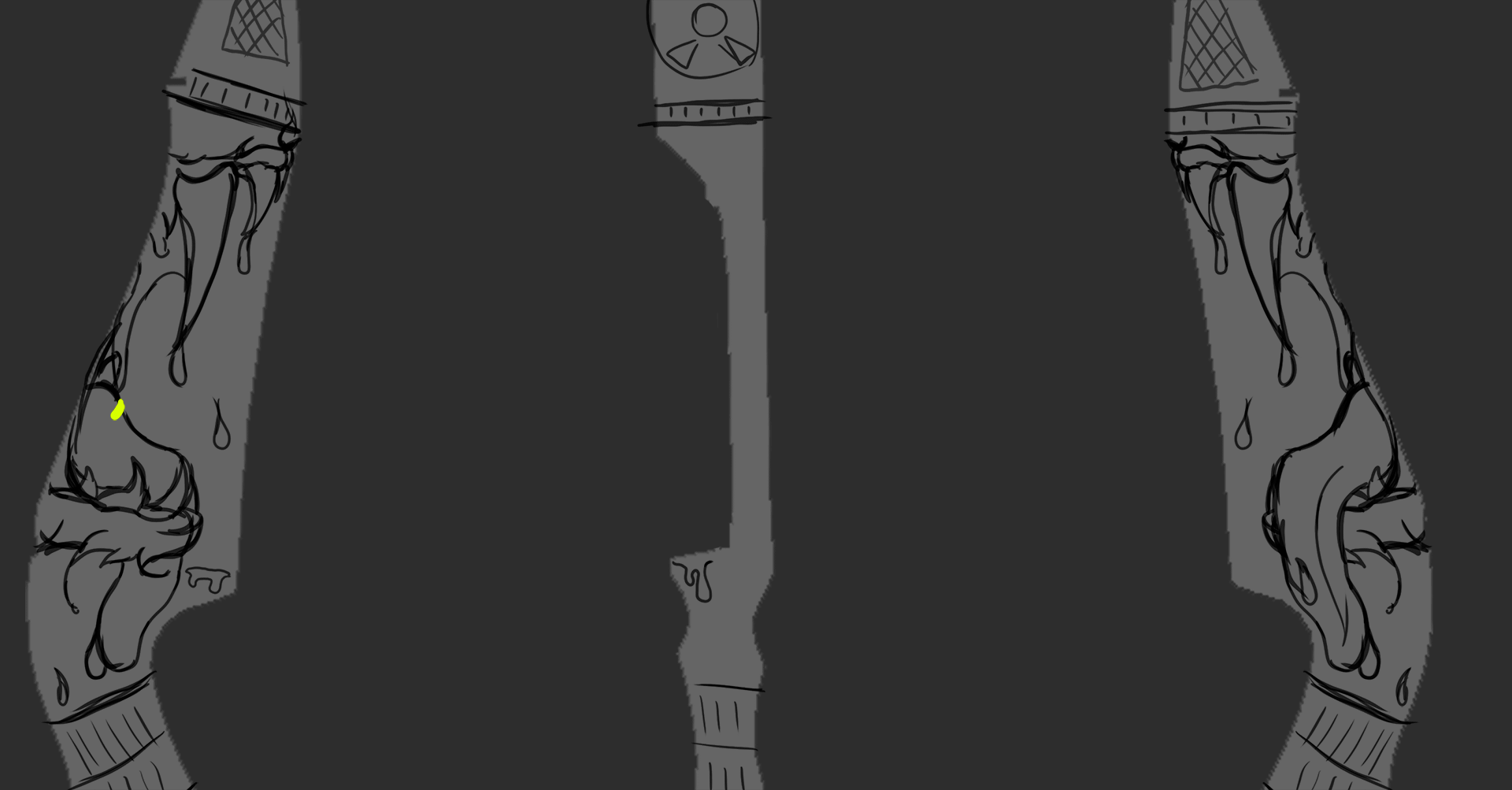 Toxic Wolf Bow thumbnail 5