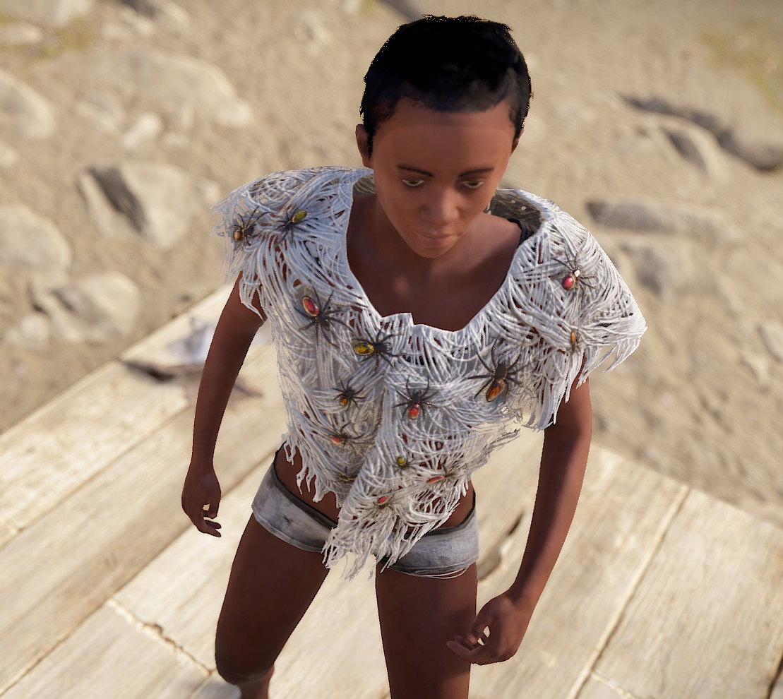 Spider Web Poncho thumbnail 4