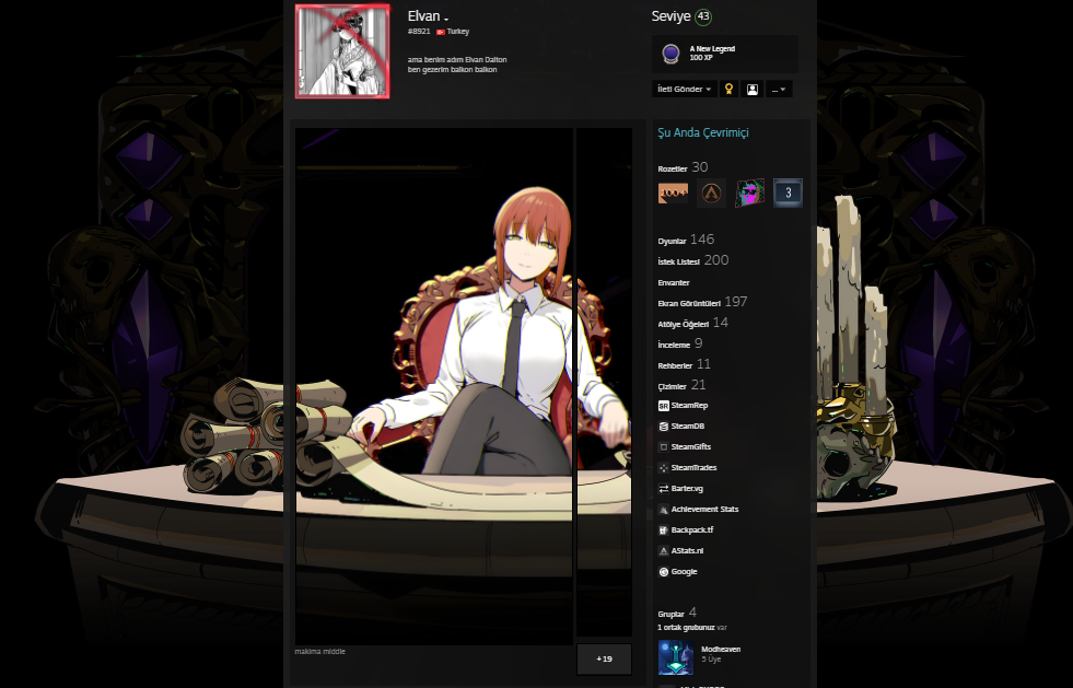 Steam Community :: Guide :: Anime themed steam profiles