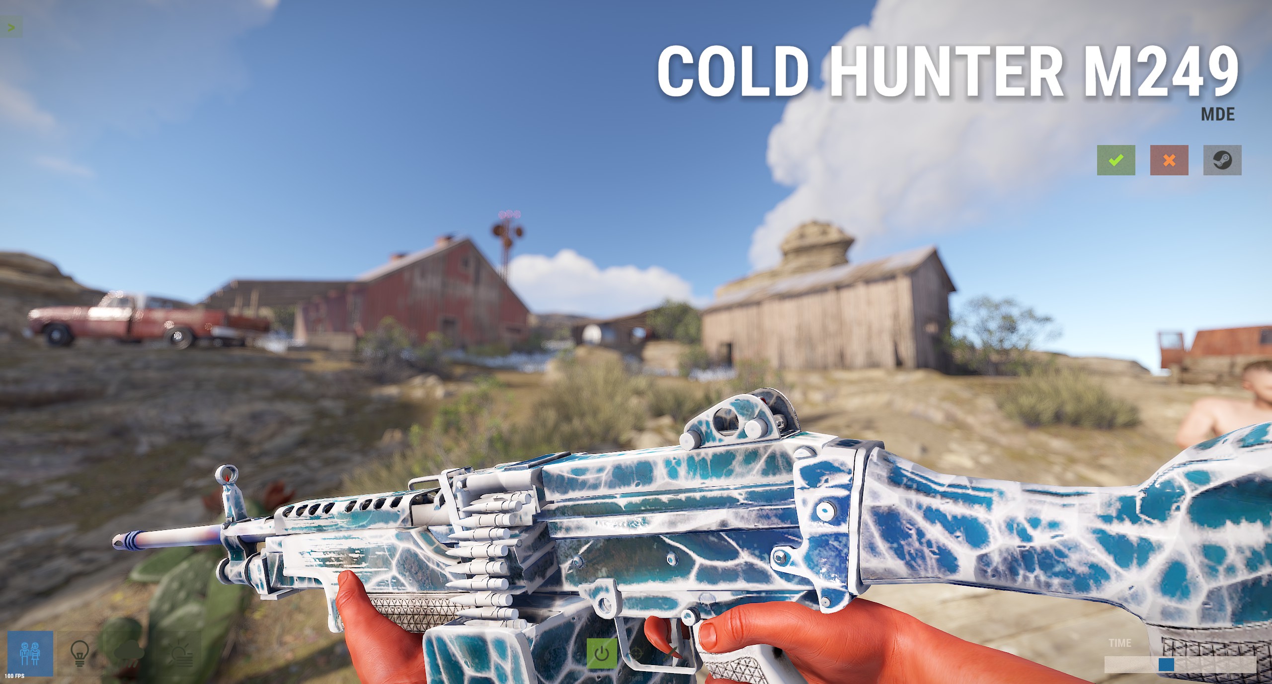 Cold Hunter M249 screenshot 1