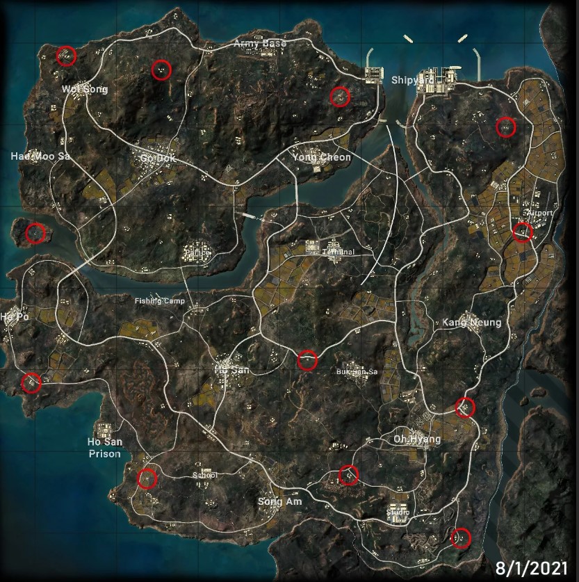 /All the secret rooms on the maps image 4