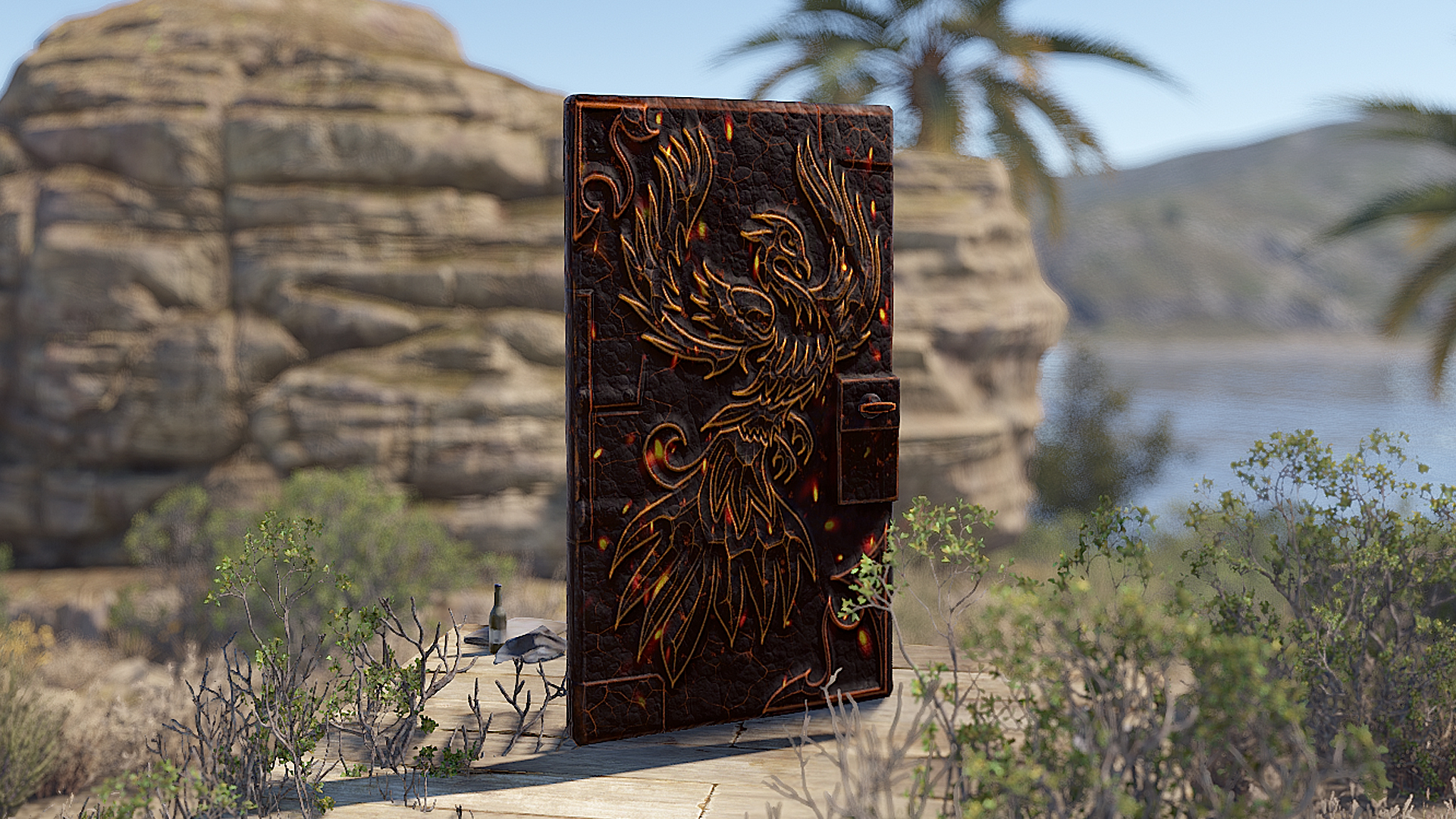 Fire Phoenix Metal Door screenshot 1