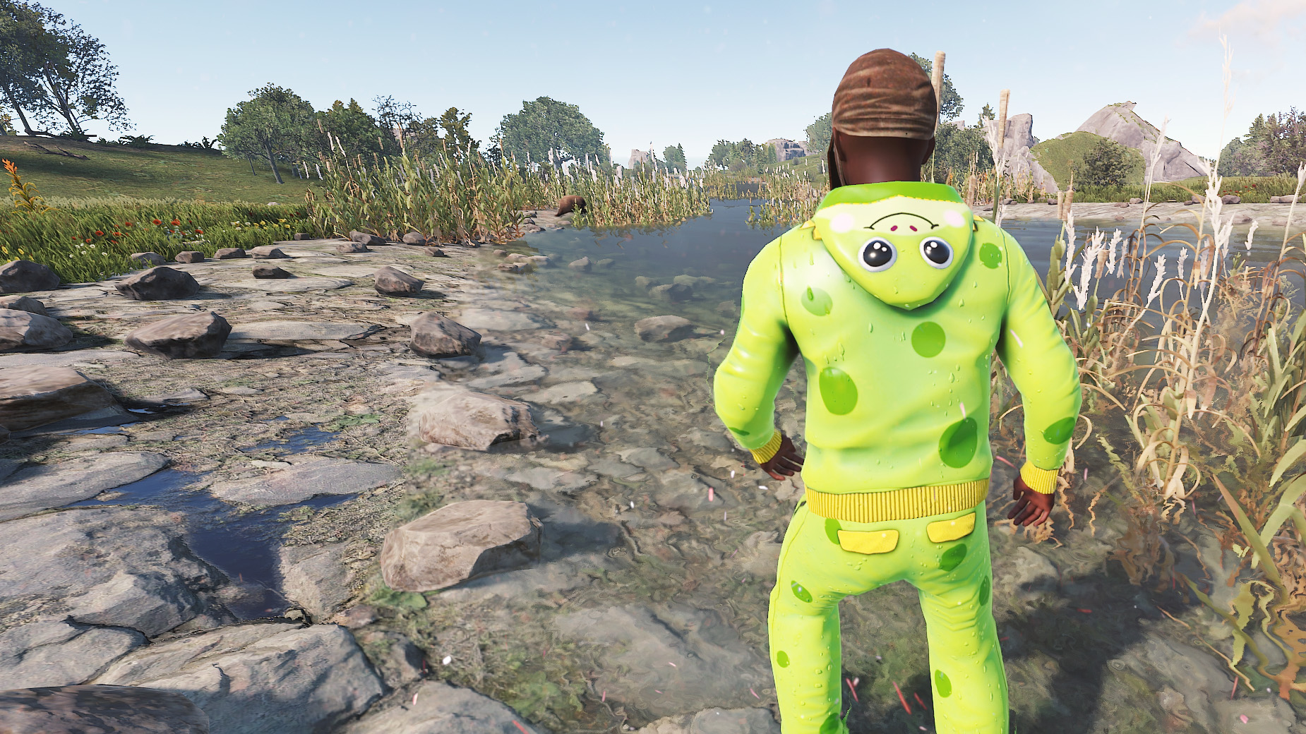 Frog Cosplay Pants screenshot 1