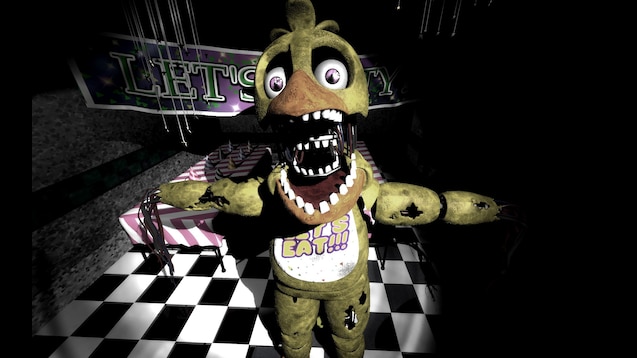 Ultimate FNaF Model Pack on X: What if, withered freddy's jumpscare  actually used the office lighting??? and was reanimated??? #FNaF gotta  start using # more  / X