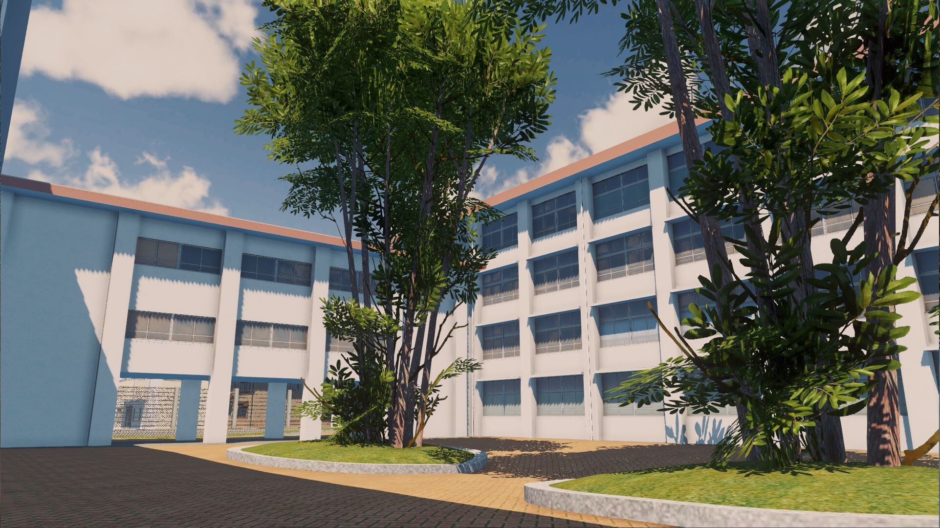 Steam Workshop::JP High School Buildings