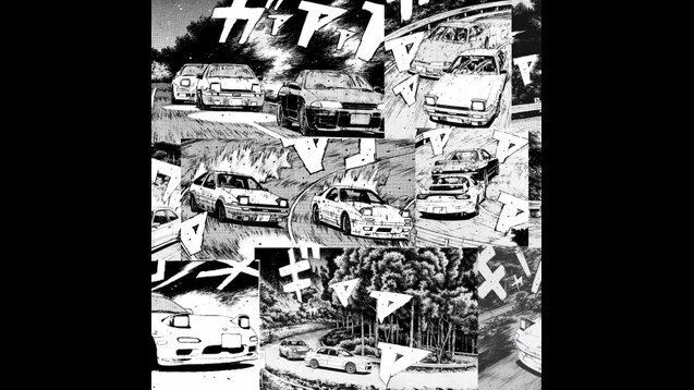Steam Workshop::Initial D Manga Wallpaper