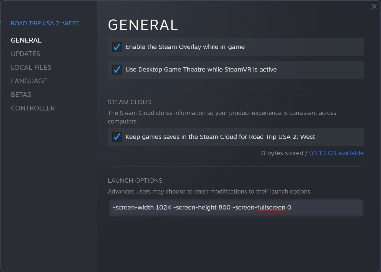 Steam Community :: Guide :: Command-line Options
