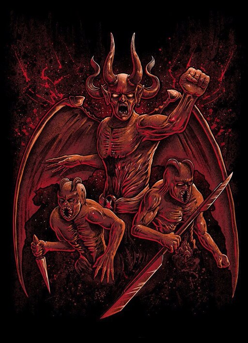 Три демона ужасы