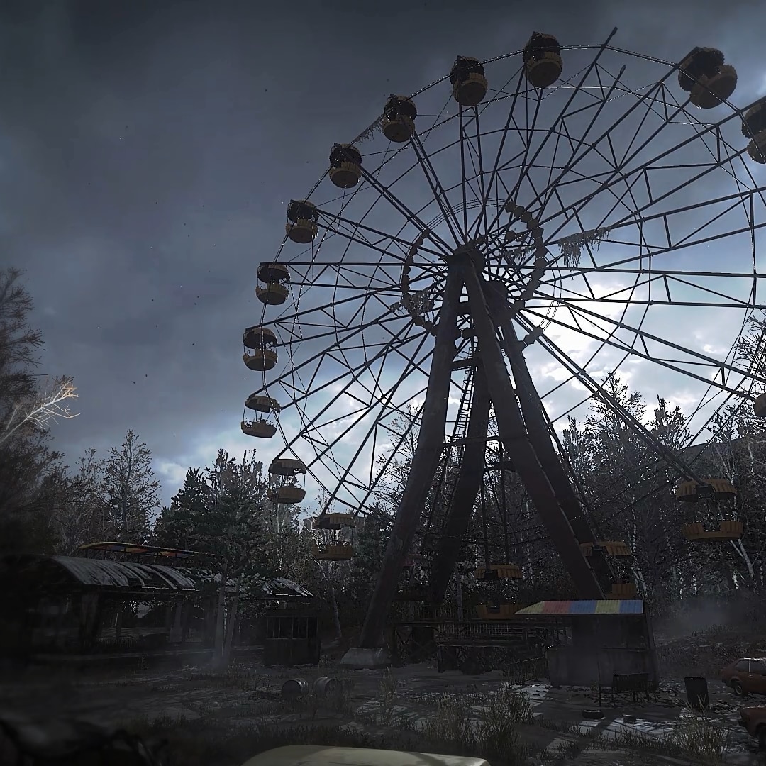 Call of Duty Modern Warfare Remastered Chernobyl Ferris Wheel