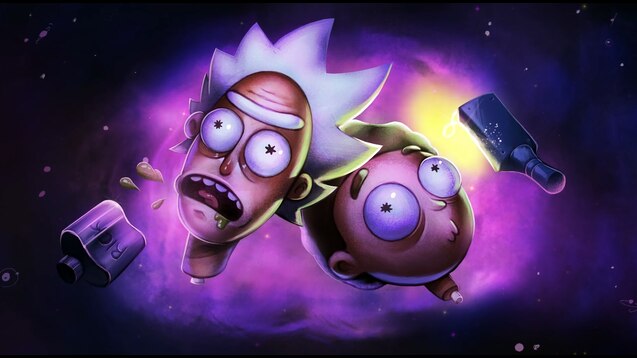 Steam Workshop::Rick and Morty - Parallel Universe 4k