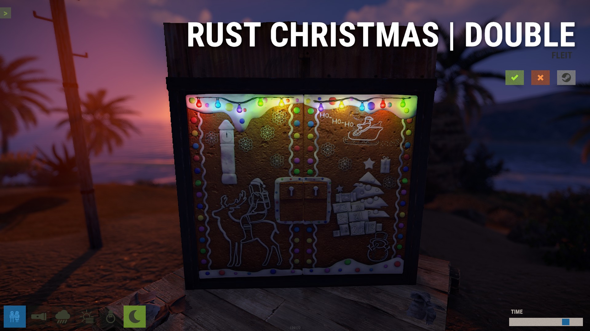 Rust Christmas Double Door thumbnail 7