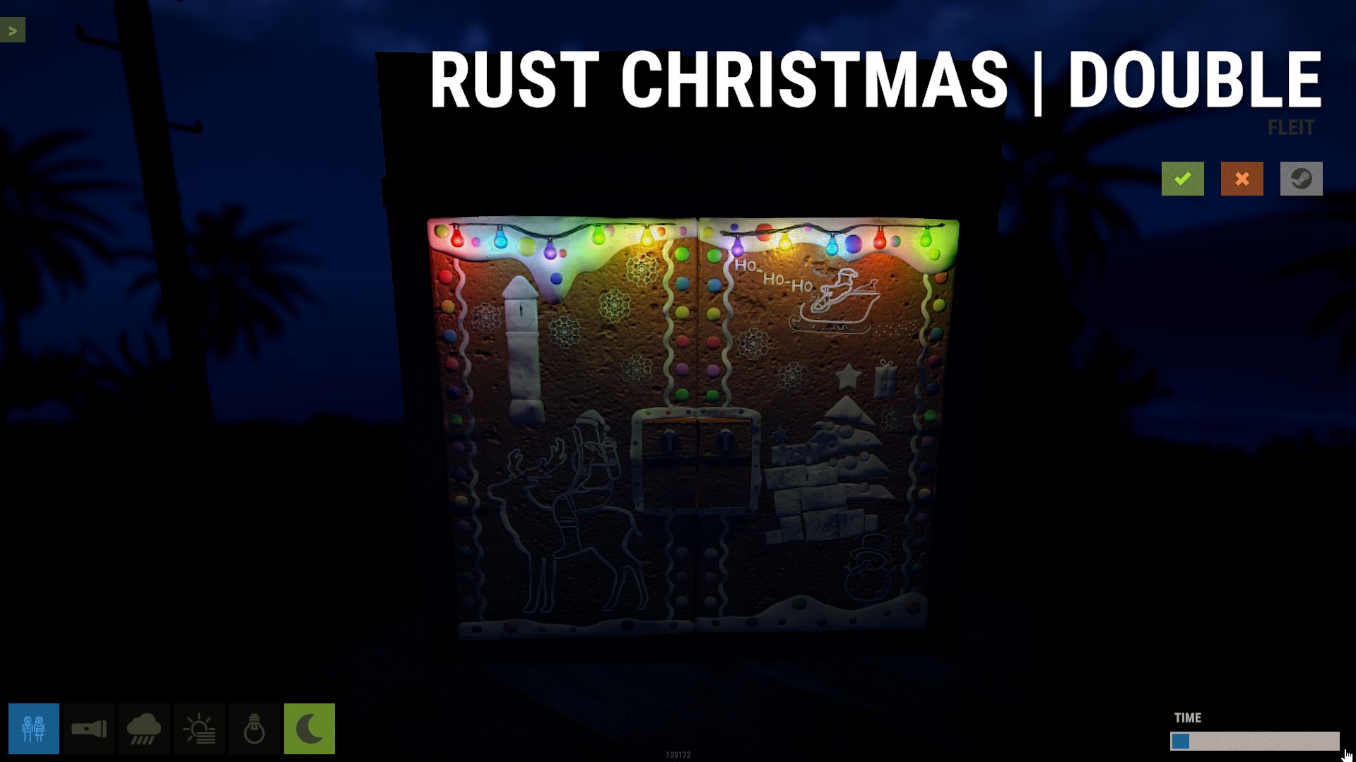 Rust Christmas Double Door thumbnail 8
