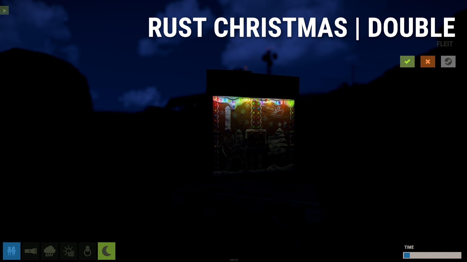 Rust Christmas Double Door thumbnail 9