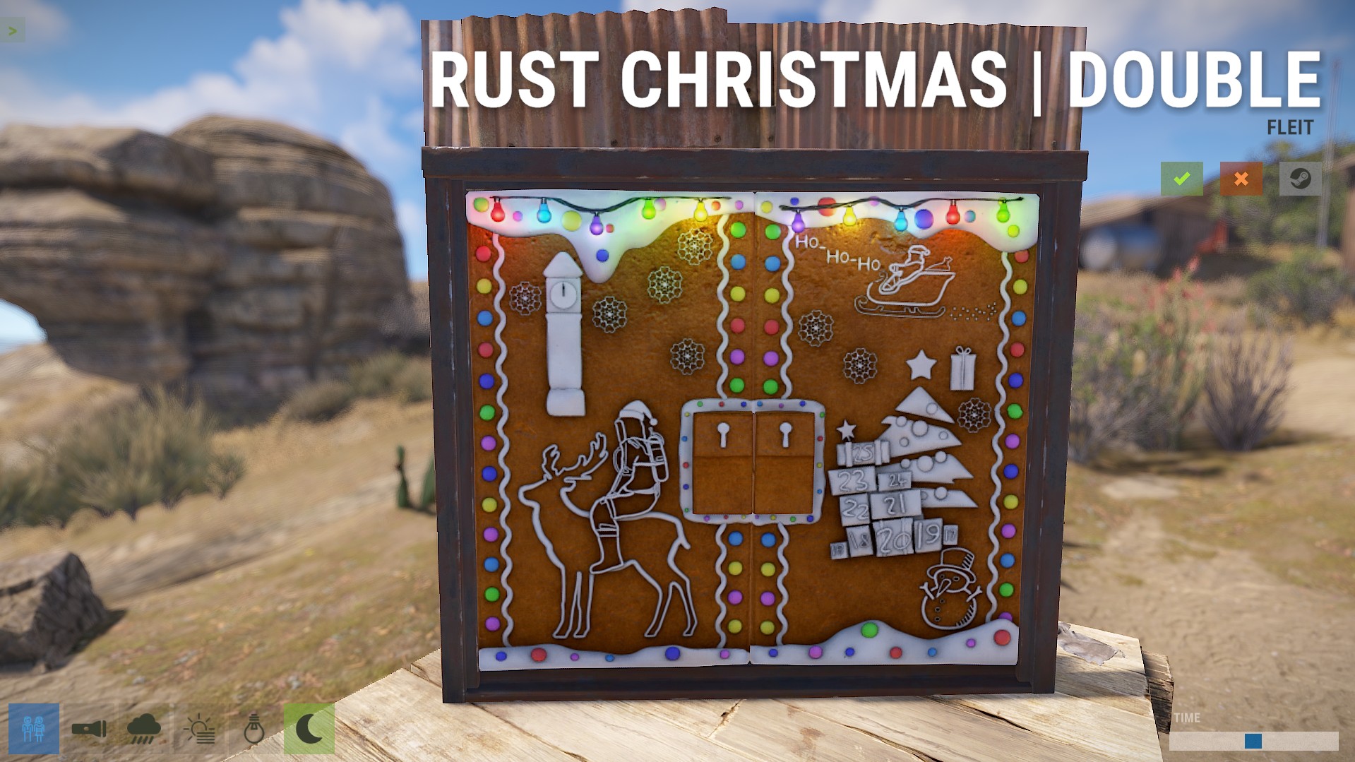 Rust Christmas Double Door thumbnail 11