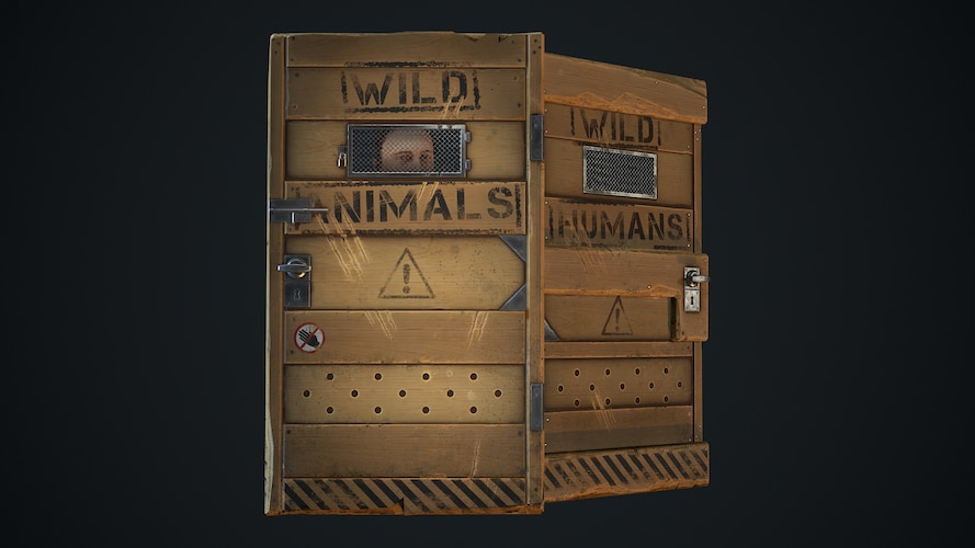 Wild Animals Door - image 1