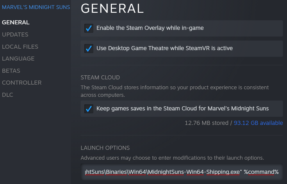 Midnight Suns - Steam Deck Verified
