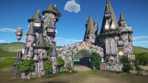 Steam Workshop Fantasy Fairytale castle entrance