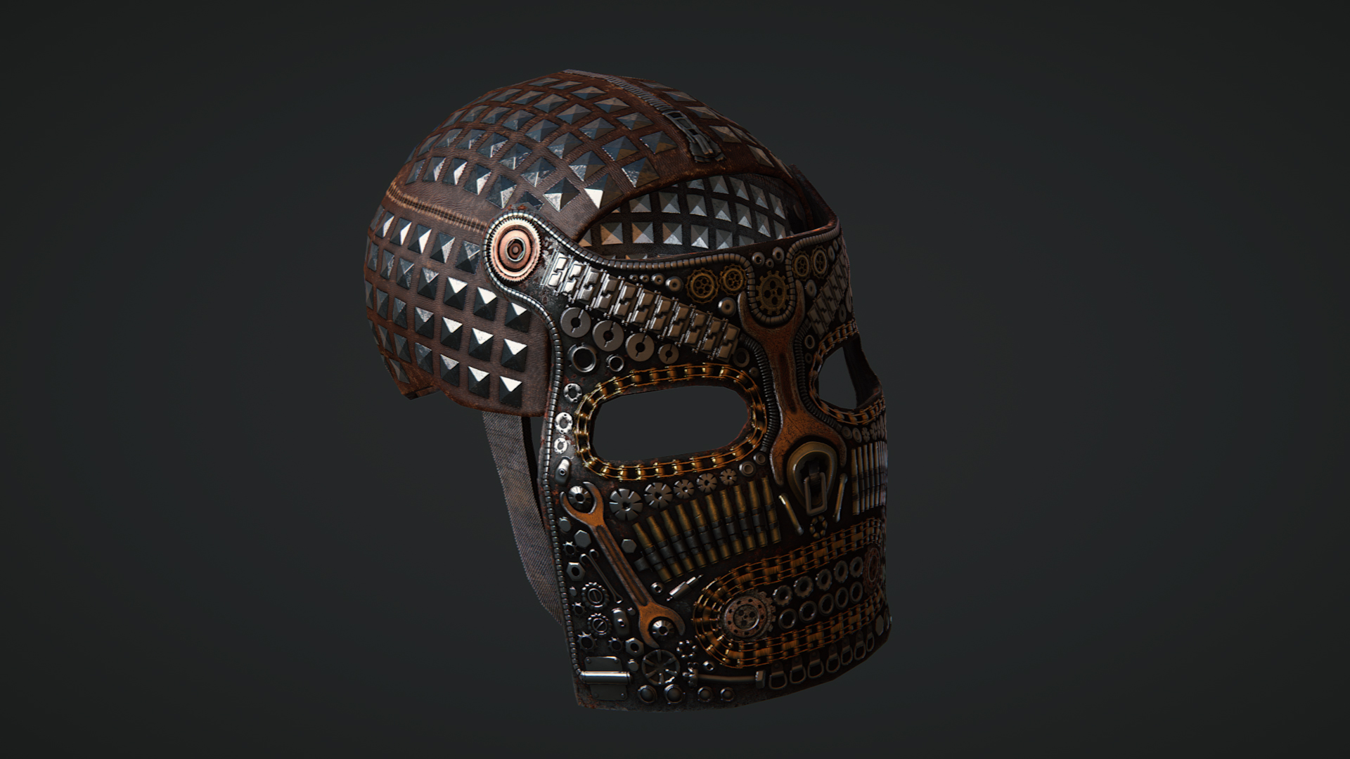 BoltFace Metal Facemask thumbnail 3