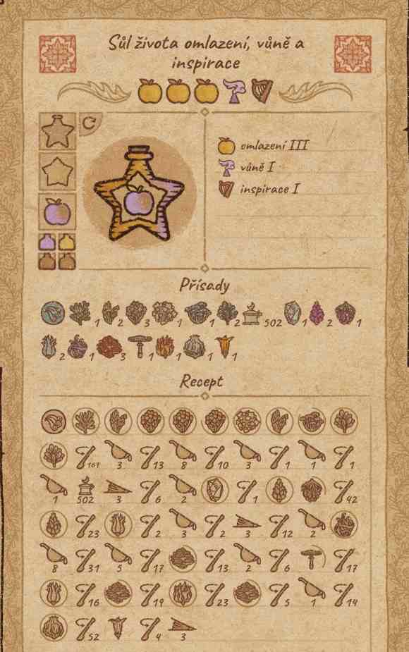 [SPOILER] Potion Craft: Alchymistick Simultor - Kniha pecilnych receptov image 82