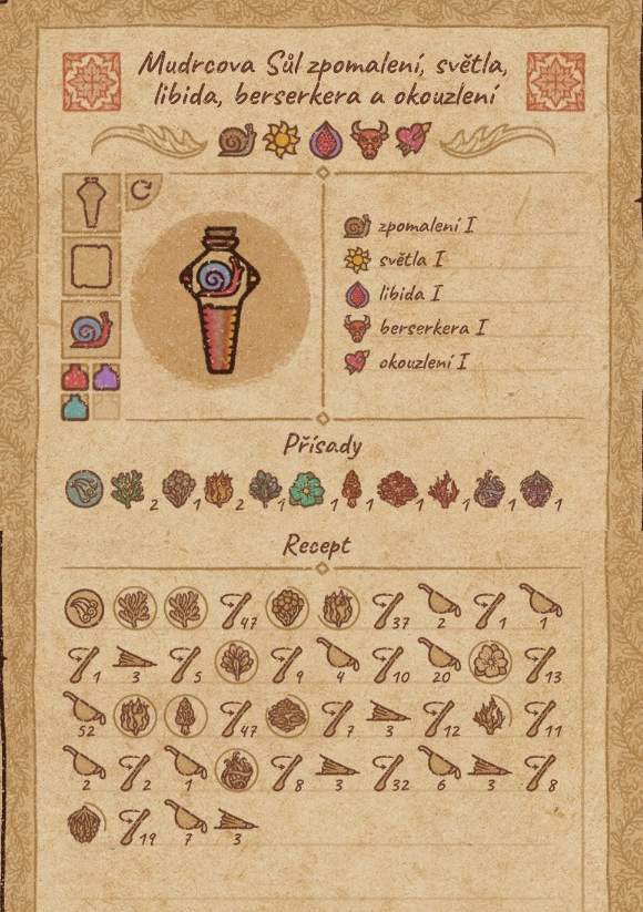 [SPOILER] Potion Craft: Alchymistick Simultor - Kniha pecilnych receptov image 95