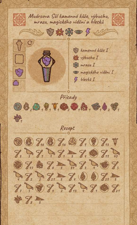 [SPOILER] Potion Craft: Alchymistick Simultor - Kniha pecilnych receptov image 91