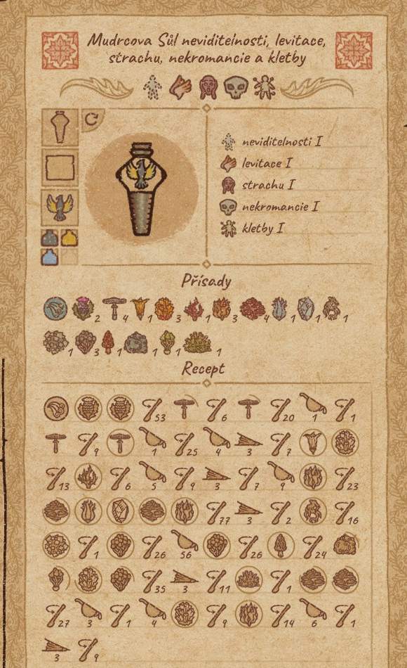 [SPOILER] Potion Craft: Alchymistick Simultor - Kniha pecilnych receptov image 93