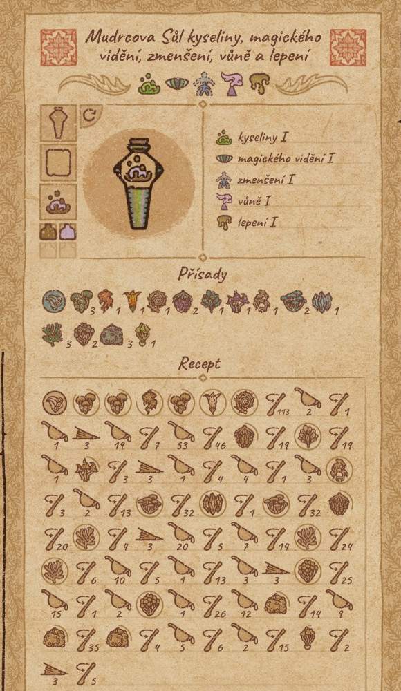 [SPOILER] Potion Craft: Alchymistick Simultor - Kniha pecilnych receptov image 94