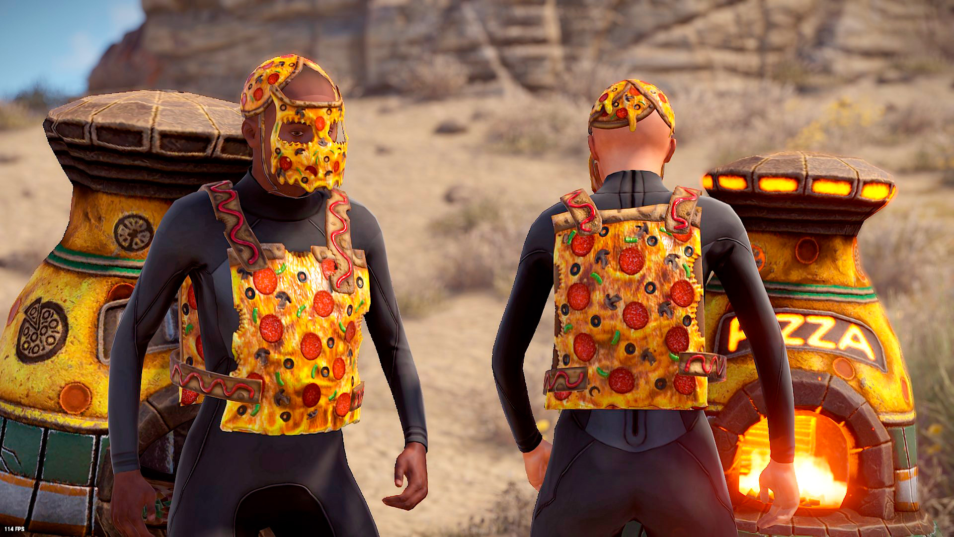 Pizza Facemask thumbnail 2