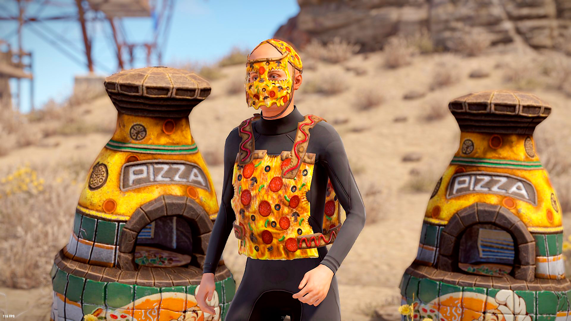 Pizza Facemask thumbnail 3