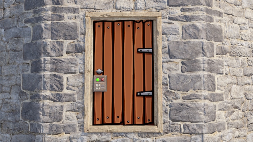 JPEG Wooden Door - image 1