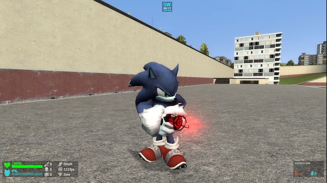 Werehog Sonic [Sonic the Hedgehog (2006)] [Mods]