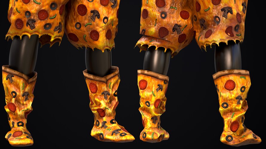 Pizza Hide Shoes - image 1