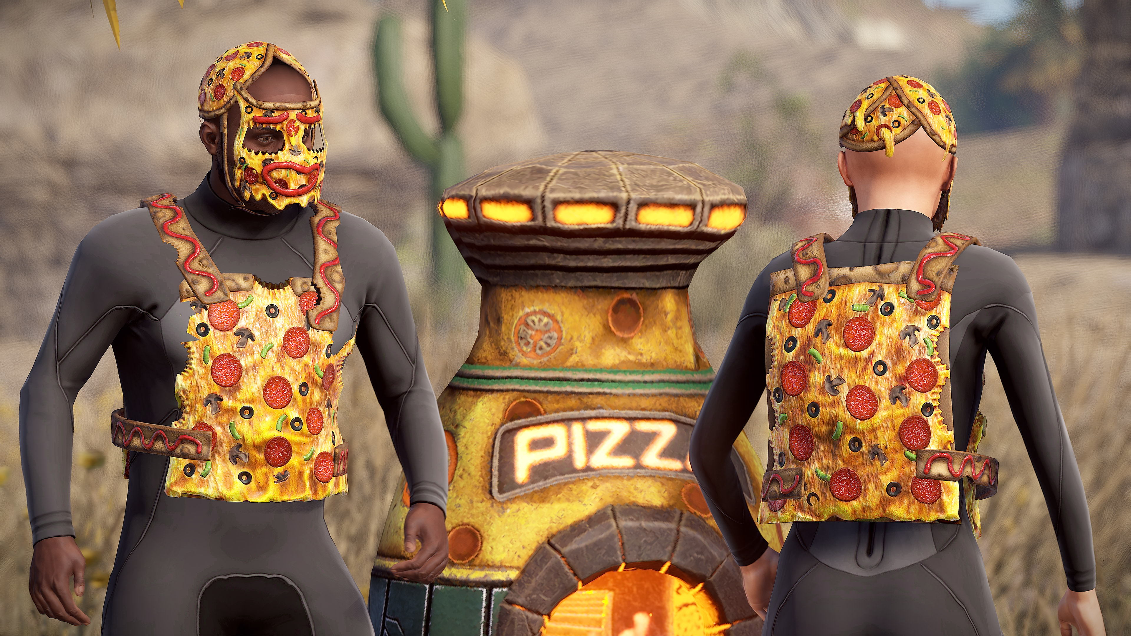 Pizza Chest Plate thumbnail 3
