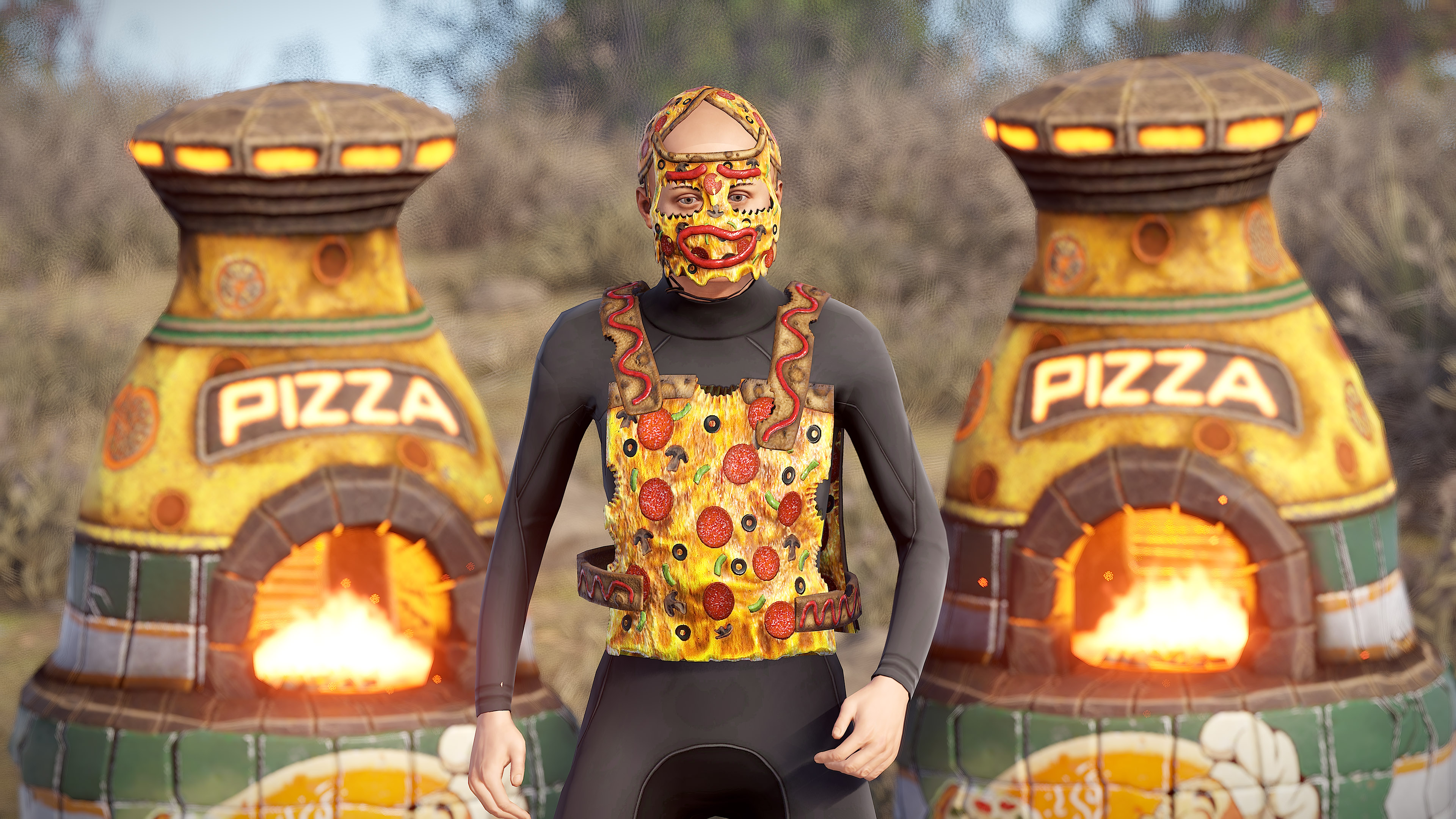 Pizza Chest Plate screenshot 1