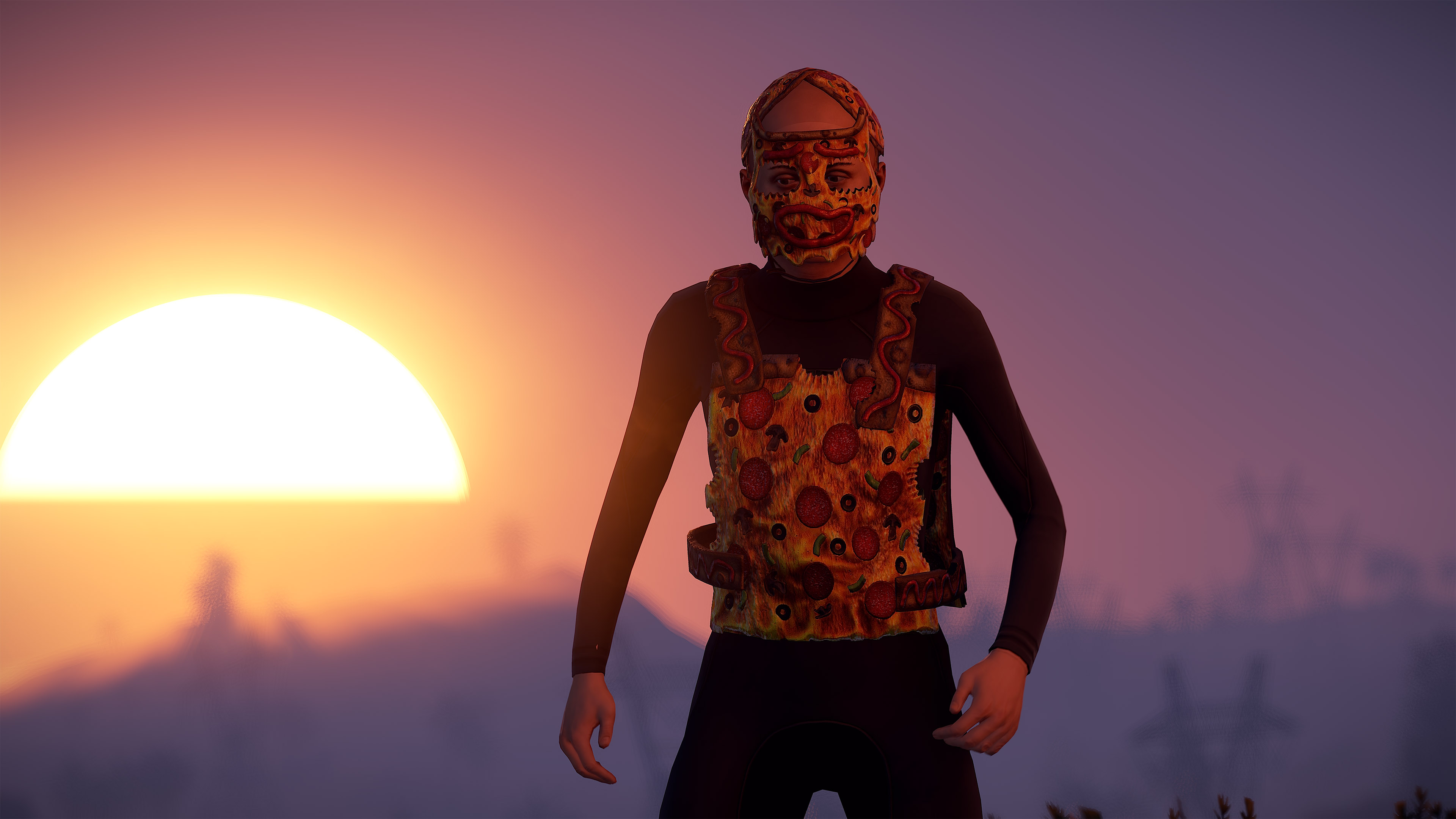 Pizza Chest Plate thumbnail 4