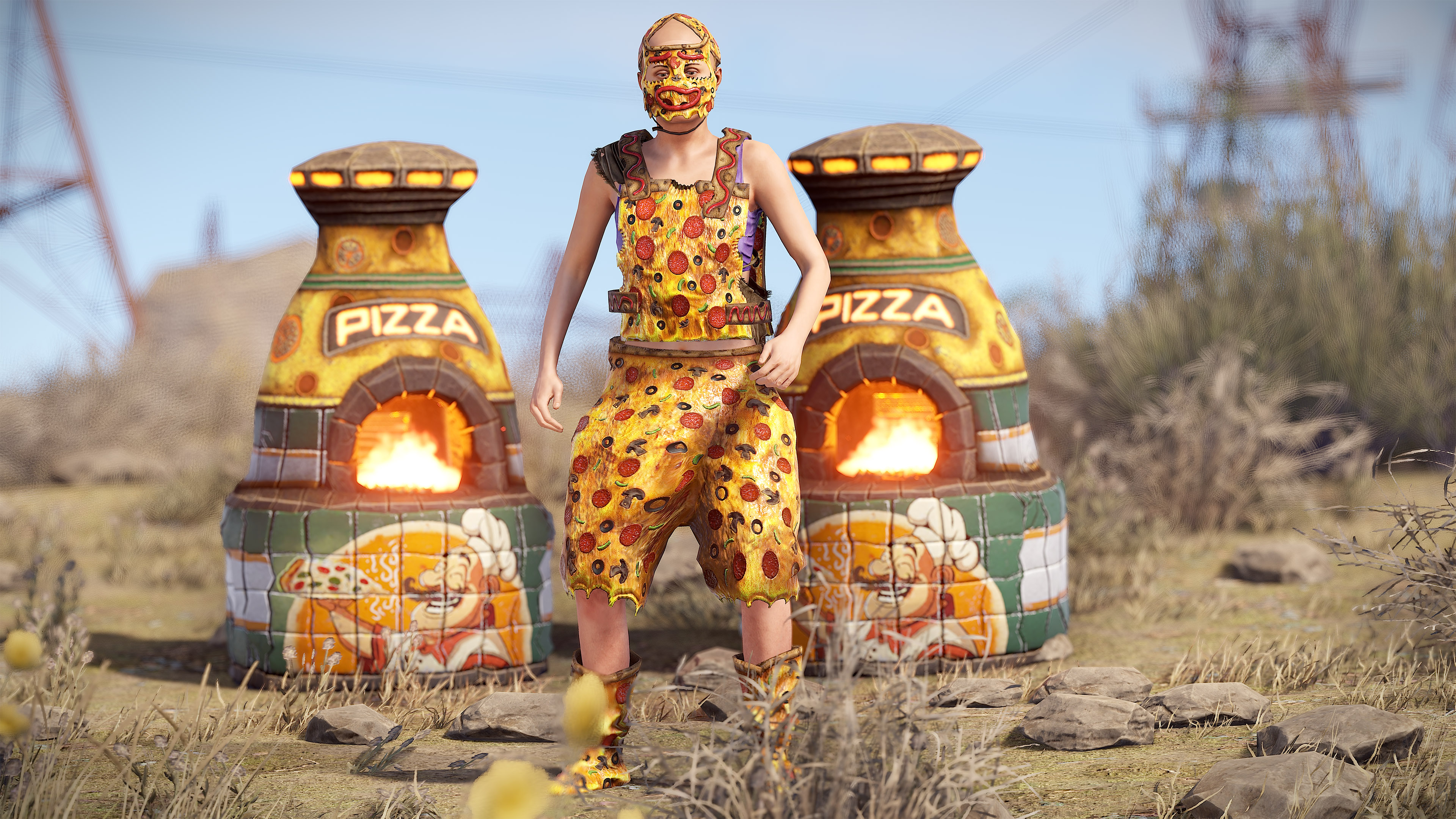 Pizza Chest Plate thumbnail 5