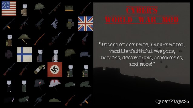 Cyber's WWII Mod?? [v1.13] [People Playground] [Mods]