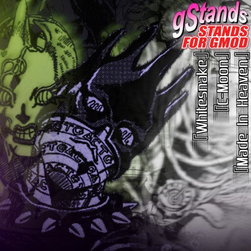 star platinum over heaven barrage and time stop concept