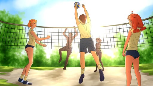 Бесконечное лето волейбол