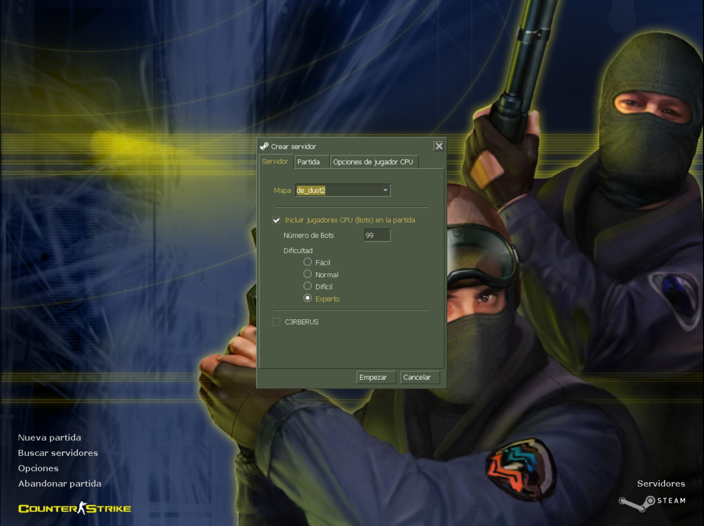 Steam Community :: Guide :: Como jugar con bots CS 1.6
