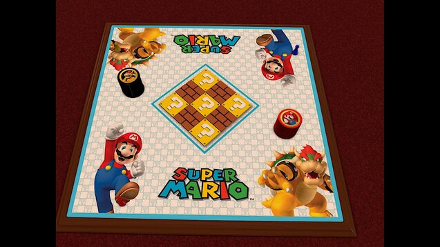 CHECKERS & TIC TAC TOE: Super Mario™ – The Op Games