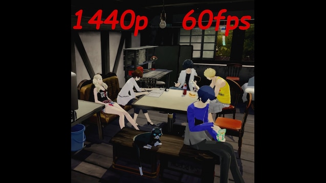 Steam Work Persona 5 Royal Cafe Attic Hideout W O Futaba No Hud 1440p 60fps