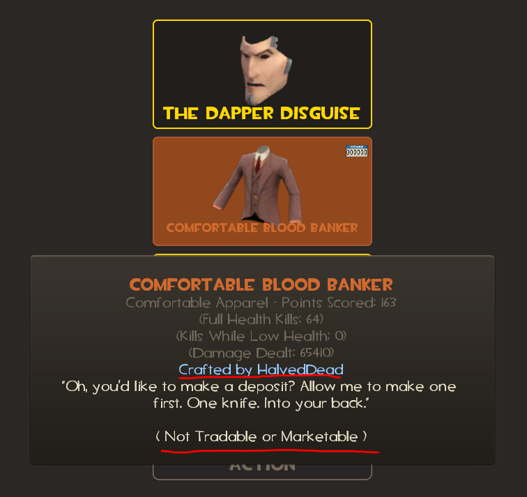 Steam Community :: Guide :: Untradable Item Collections - Crafting ...