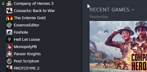 Steam charts for all 3 COH games as of today : r/CompanyOfHeroes