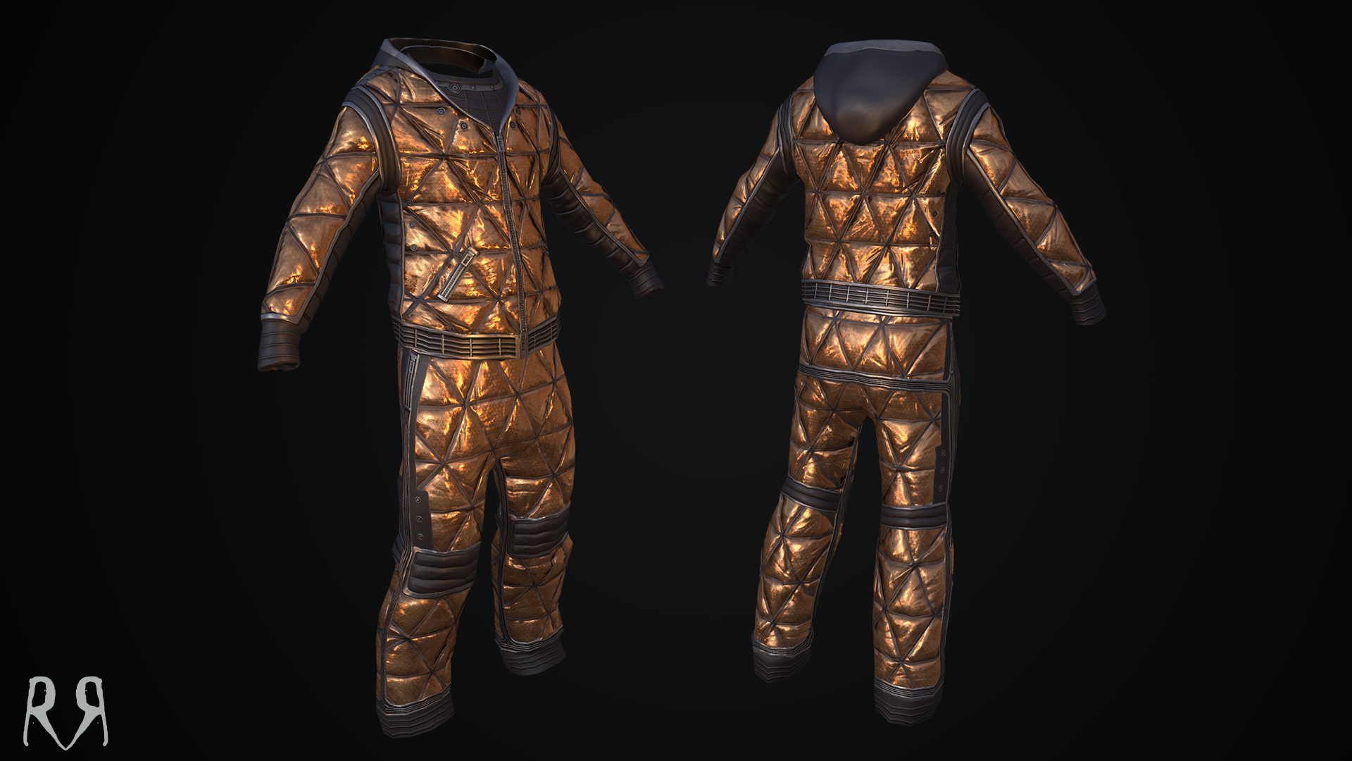 Space Foil Hoodie screenshot 1