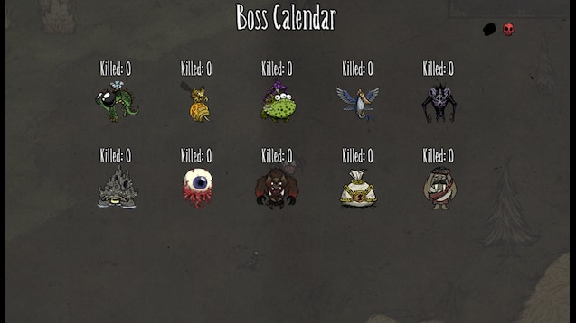 Steam Workshop::Boss Calendar (Terraria Boss and Nightmare Werepig)