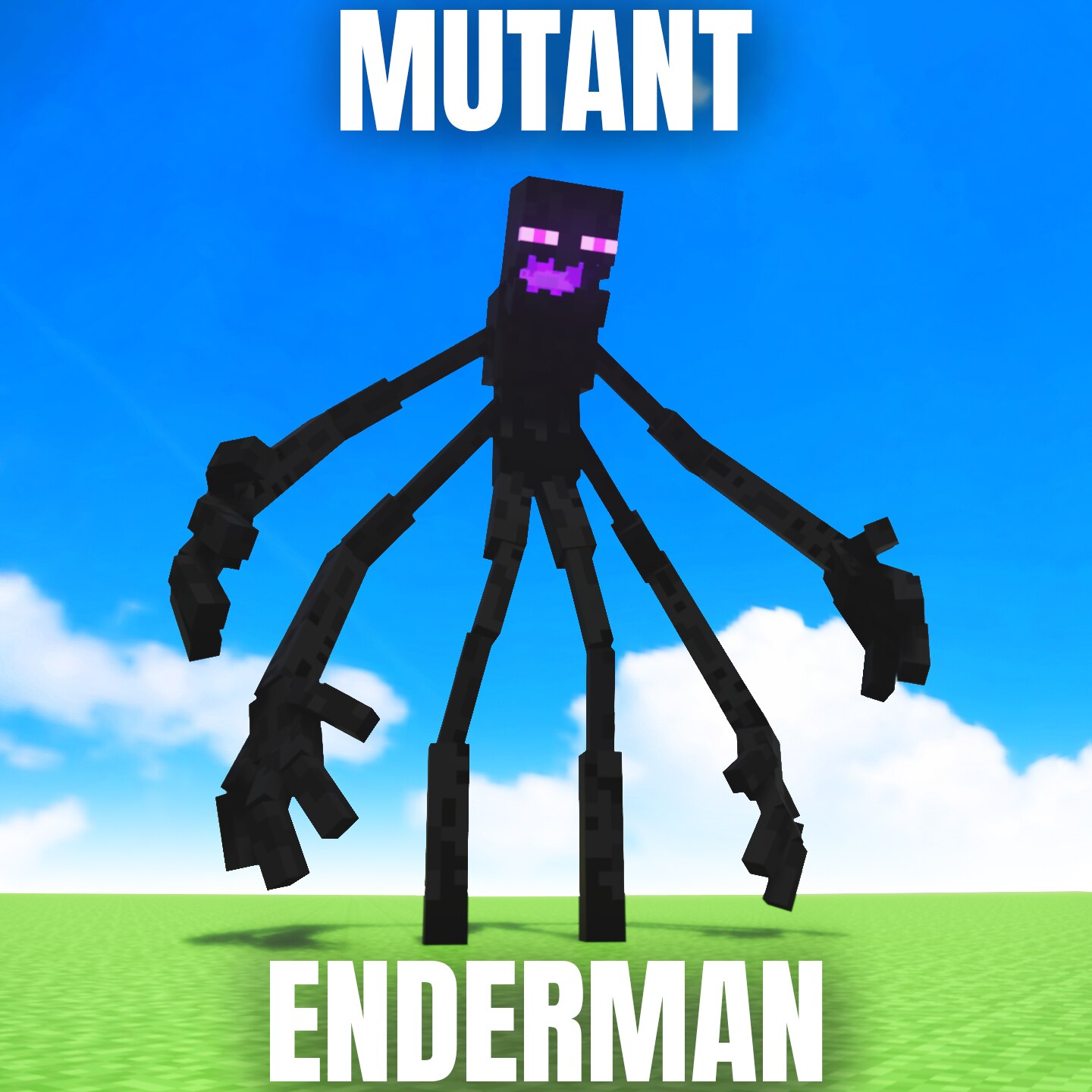 minecraft mutant enderman wallpaper
